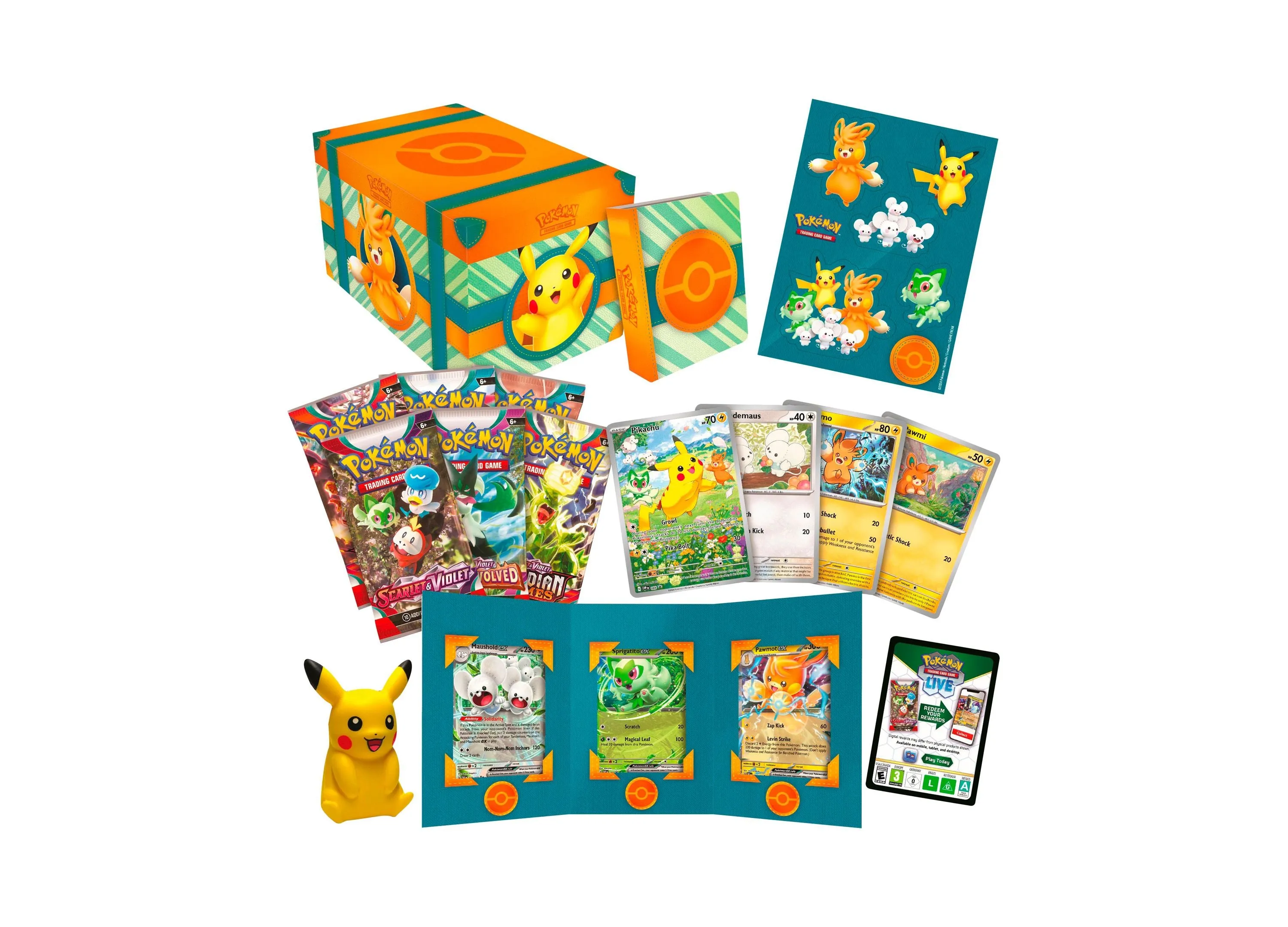 2024 Pokemon Paldea Adventure Chest