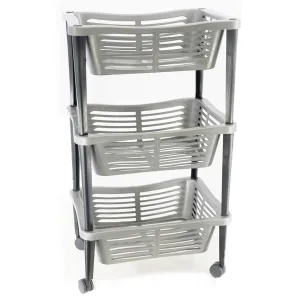 3 Tier Wheel Mounted Trolley