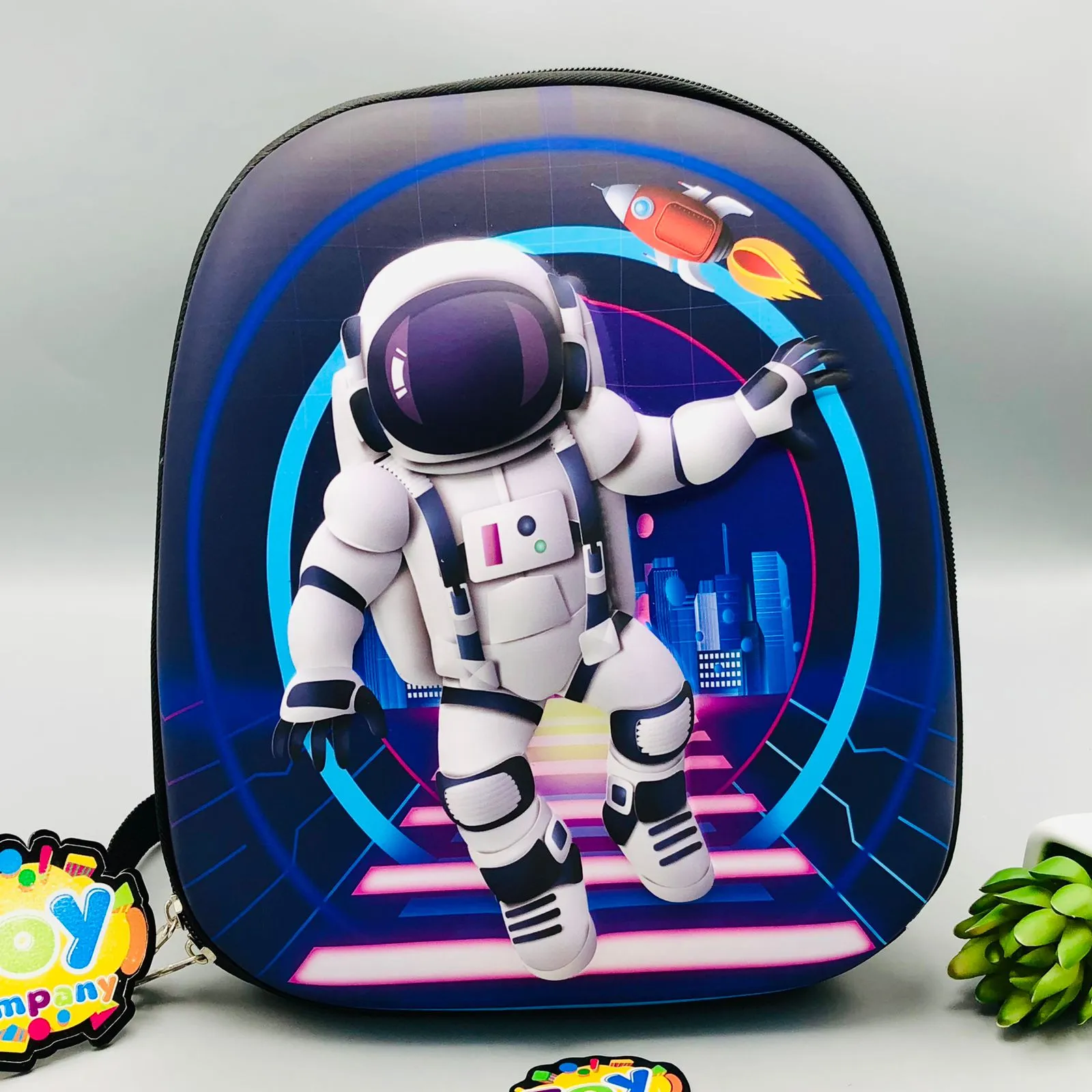 3D Kids Space-man Design EVA Backpack