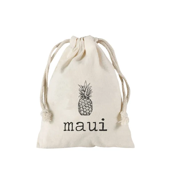 5"x8" Pineapple Maui Type Pouch