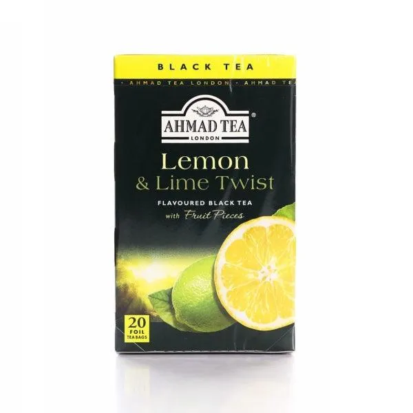 AHMAD TEA LEMON & LIME TWIST 20 FOLI PCS