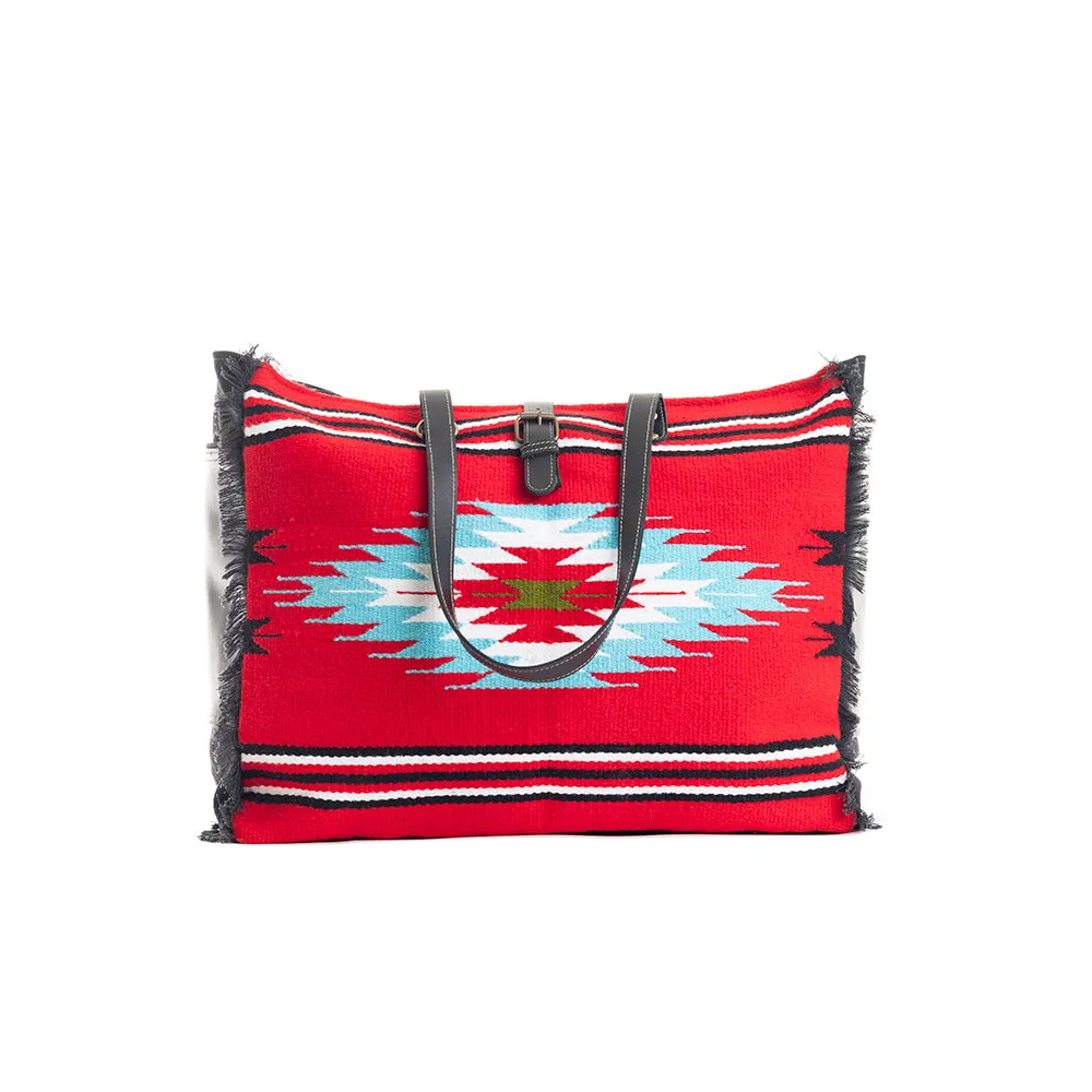 Blazing Serape Weekender Bag