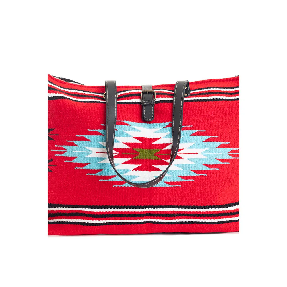 Blazing Serape Weekender Bag