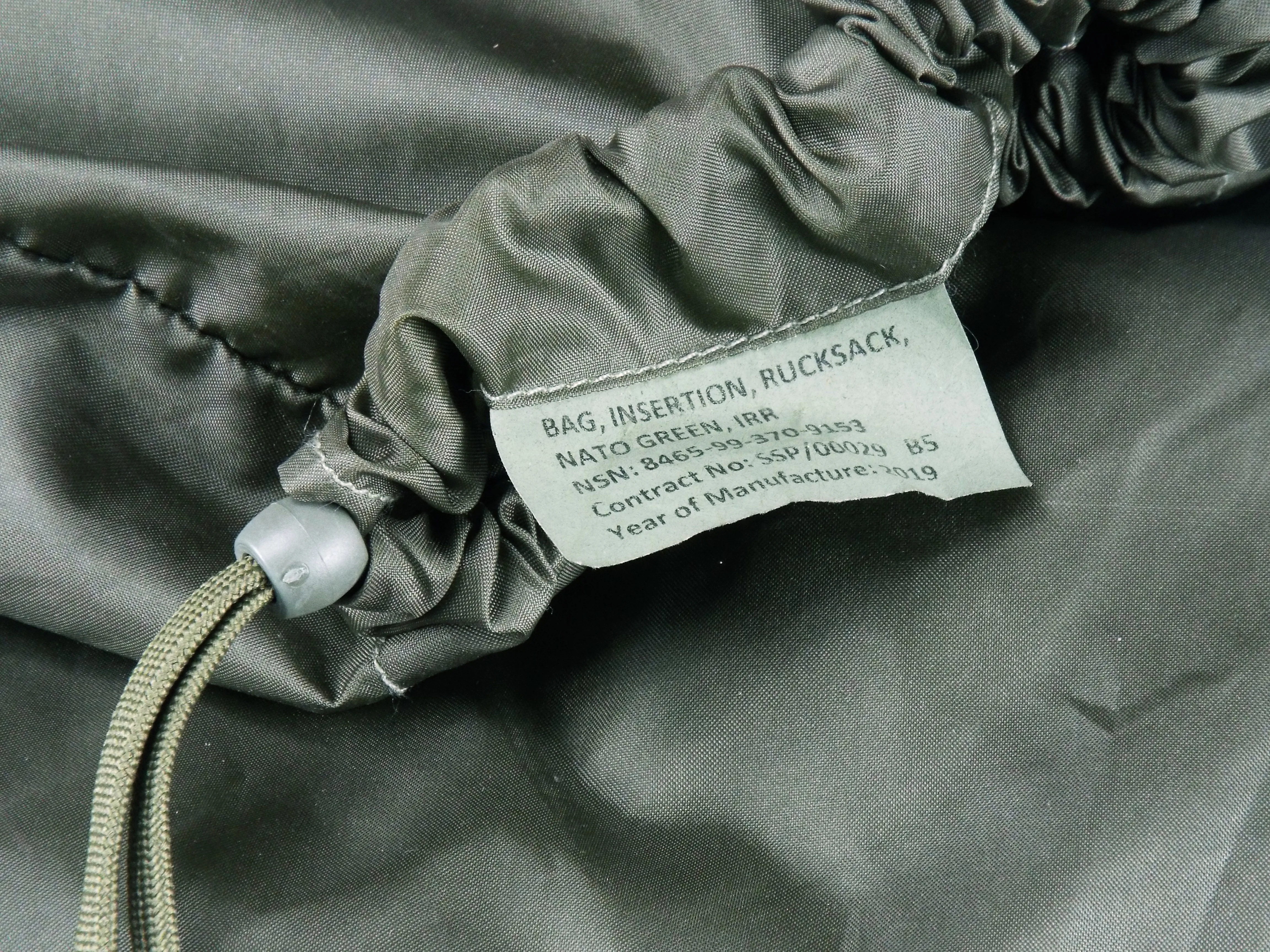 British Army - Immersion Sacks - Water resistant lining bags for rucksacks