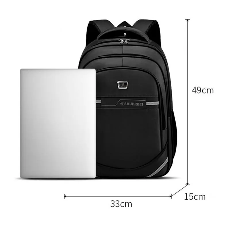 Business Lightweight Waterproof Backpack Laptop Bag