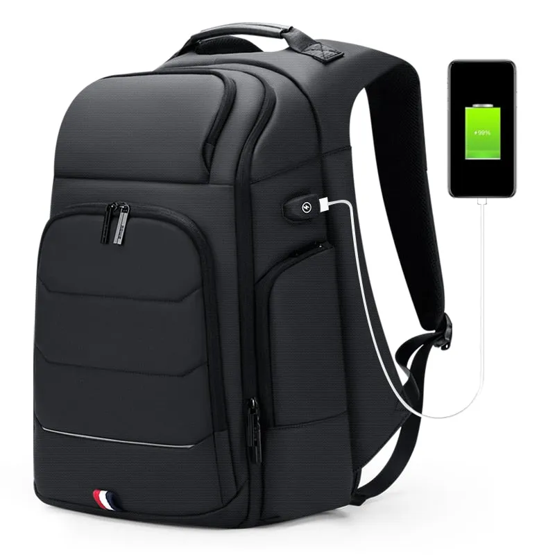 Businss Travel Backpack for Men Trip Anti-theft USB Charging School Bag Men Backpack