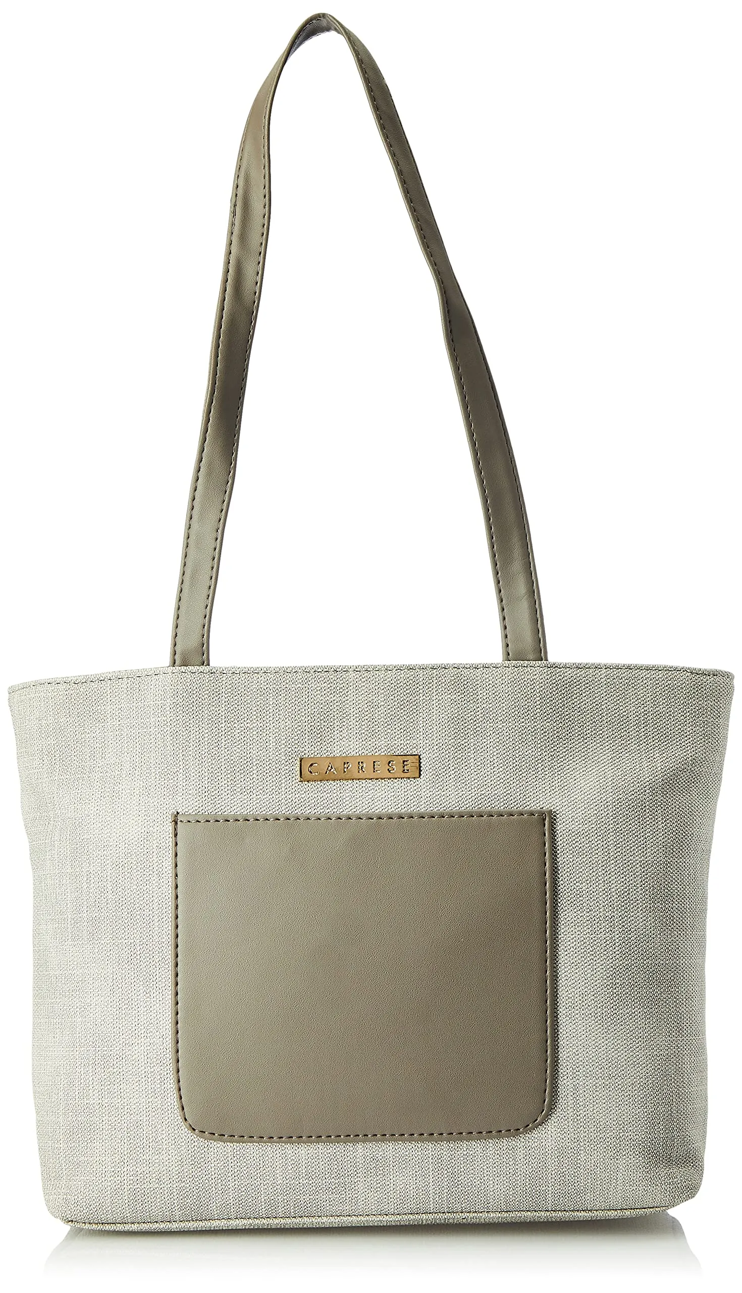 Caprese womens MILAN T Medium GREY Tote Bag