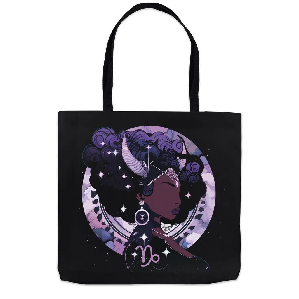 Capricorn  Zodiac Tote Bags