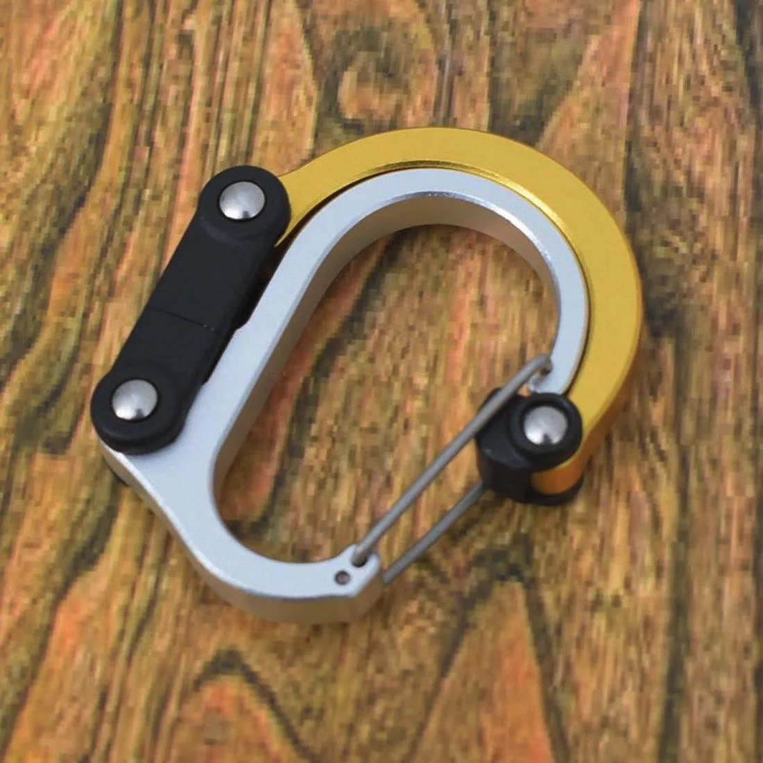 Carabiner Clip and Hook (Medium) | for Camping, Backpack, and Garage