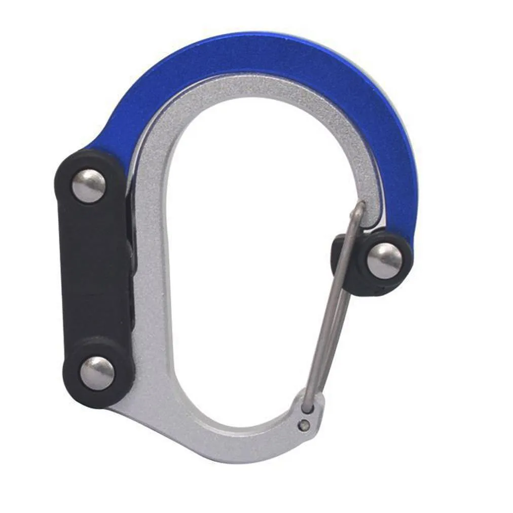 Carabiner Clip and Hook (Medium) | for Camping, Backpack, and Garage