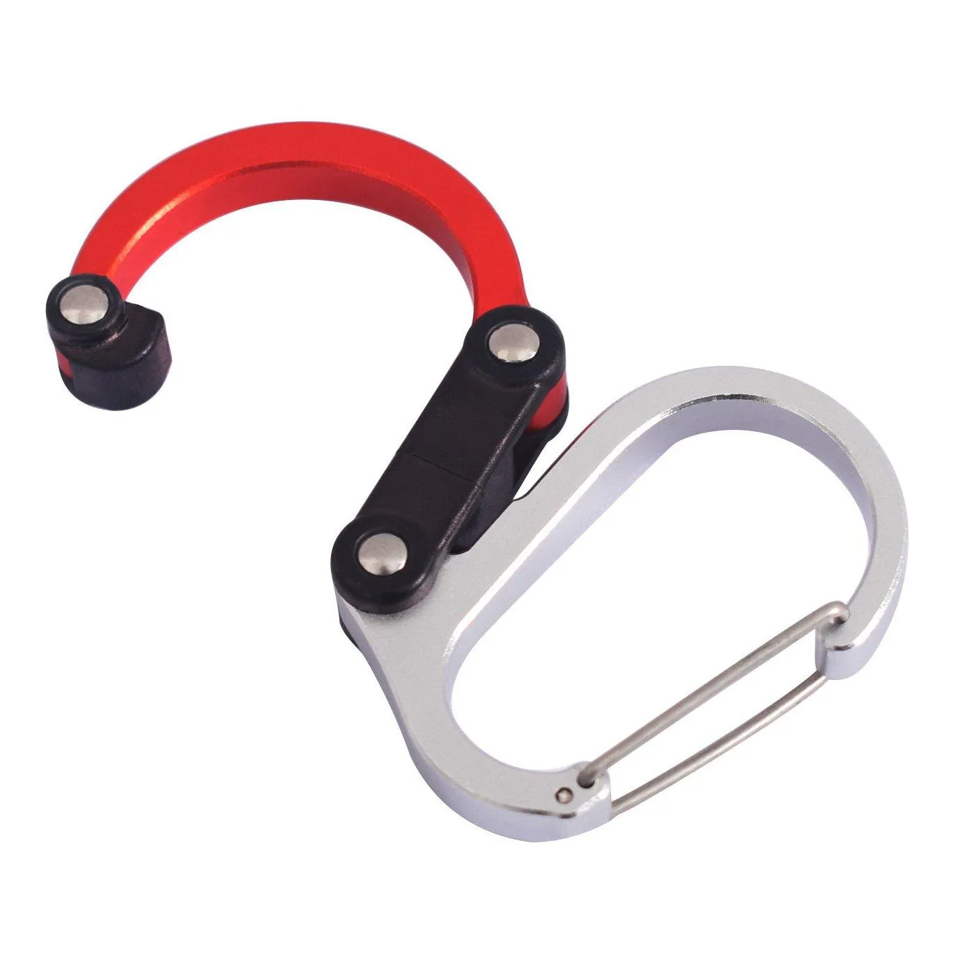 Carabiner Clip and Hook (Medium) | for Camping, Backpack, and Garage