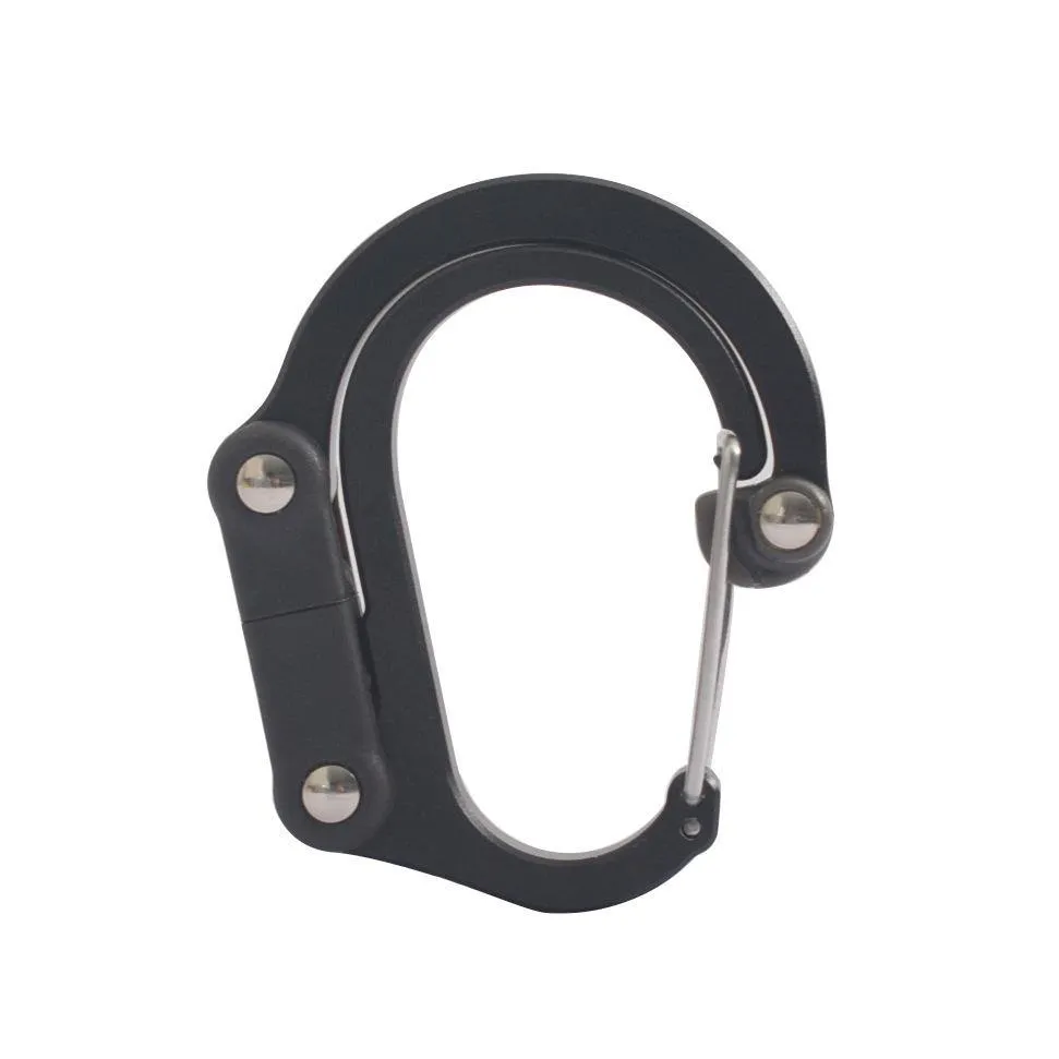 Carabiner Clip and Hook (Medium) | for Camping, Backpack, and Garage