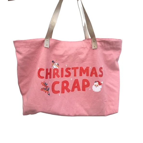 Christmas Crap Oversized Tote Bag