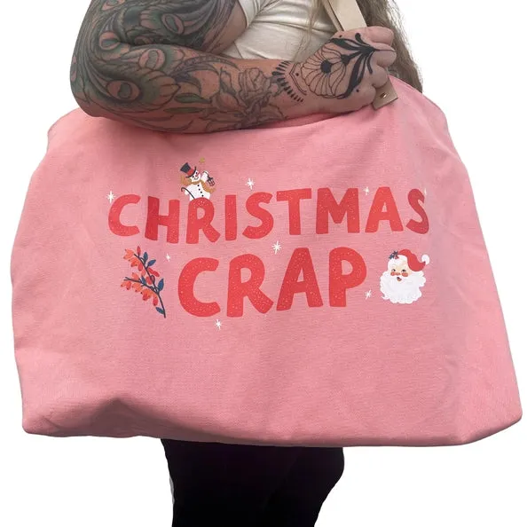 Christmas Crap Oversized Tote Bag