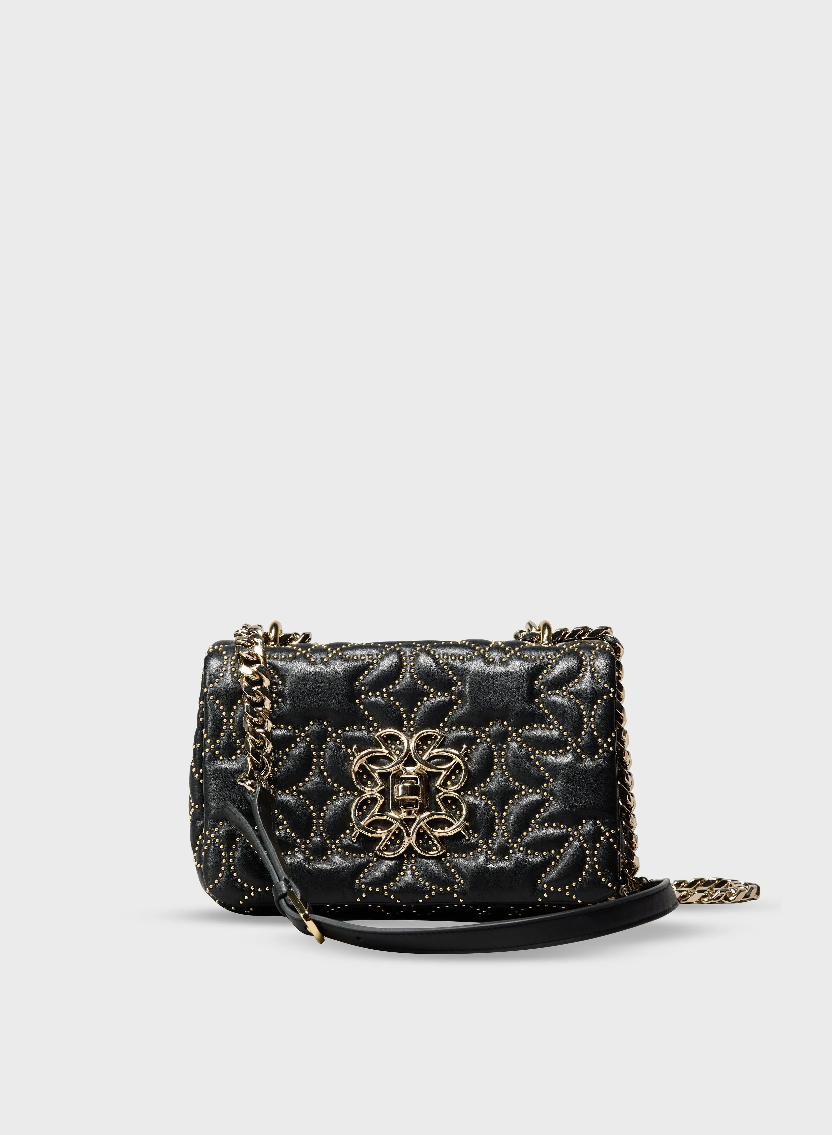 ELIE SAAB Studded Leather Bag