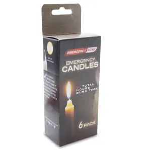 Emergency Candles - 6 Pack