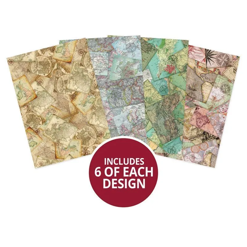 Essential Paper Packs - World Maps