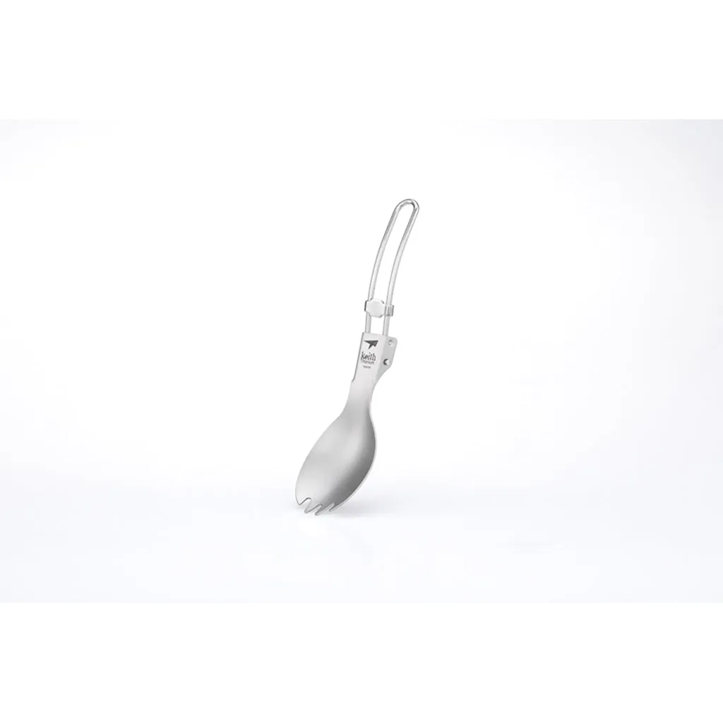 Folding Titanium Spork - 5301