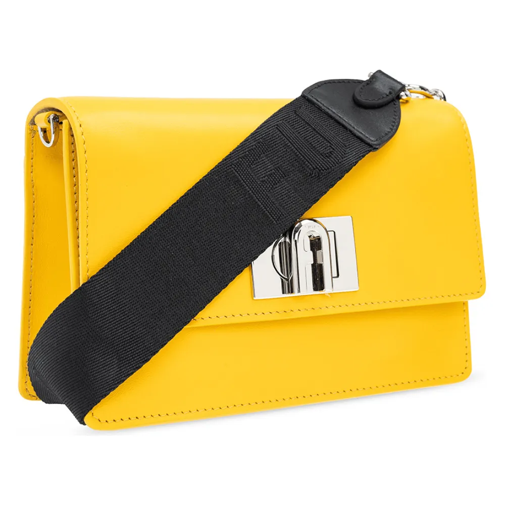 Furla 1927 Soft Small Crossbody Bag - Polline Yellow