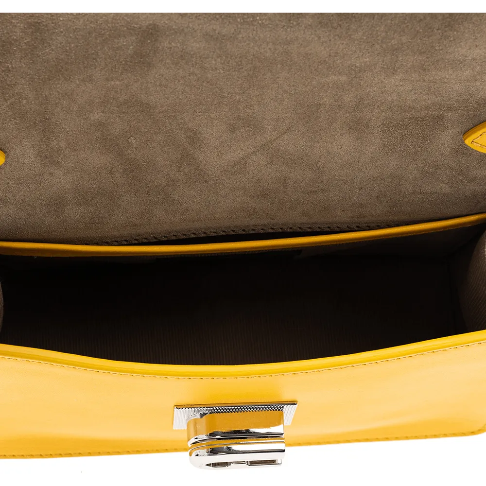 Furla 1927 Soft Small Crossbody Bag - Polline Yellow