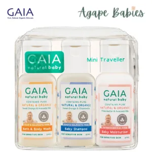 GAIA Mini Traveller Set 3 x 50ml Exp: