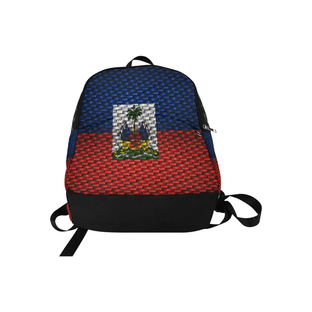 HAITI FLAG Fabric Backpack