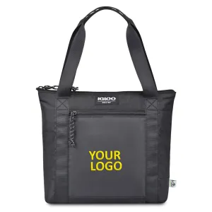 Igloo Packable Puffer 10 Can Branded Cooler Bags, Black