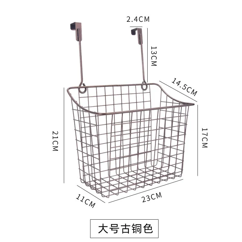 IRON STORAGE CUPBOARD BASKET