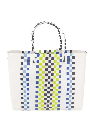 Island Breeze Woven Beach Tote