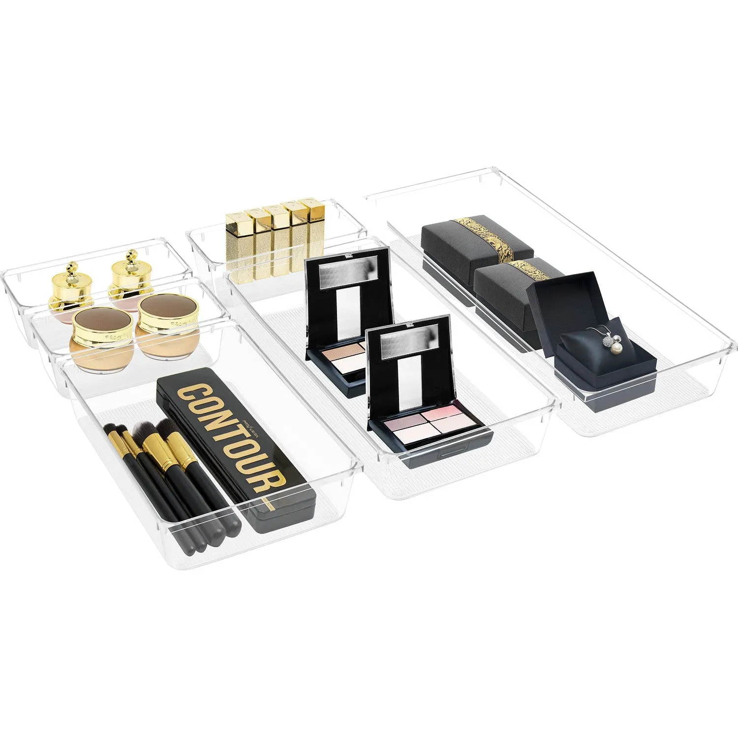 Makeup Vanity Organizers (5 Pc)