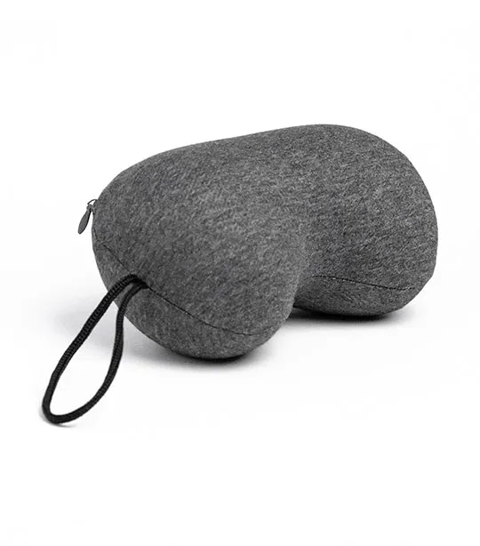 Mini Travel Pillow Gray