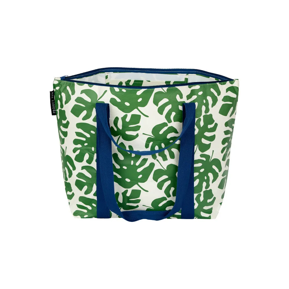 Monstera Zip Medium Tote