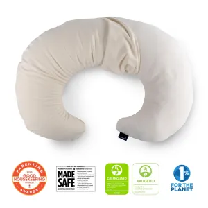 Naturepedic Organic Nursing Pillow with Organic Fabric   Waterproof Cover