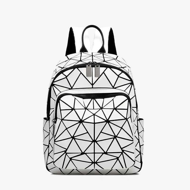 Niche Style Cdiwri & Kari2024 New Arrival Trendy Travel Quilted Backpack Female College Student Schoolbag Lightweight Backpack