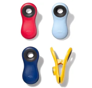 OXO Good Grips Magnetic All Purpose Clips –  Colors - Pack of 4