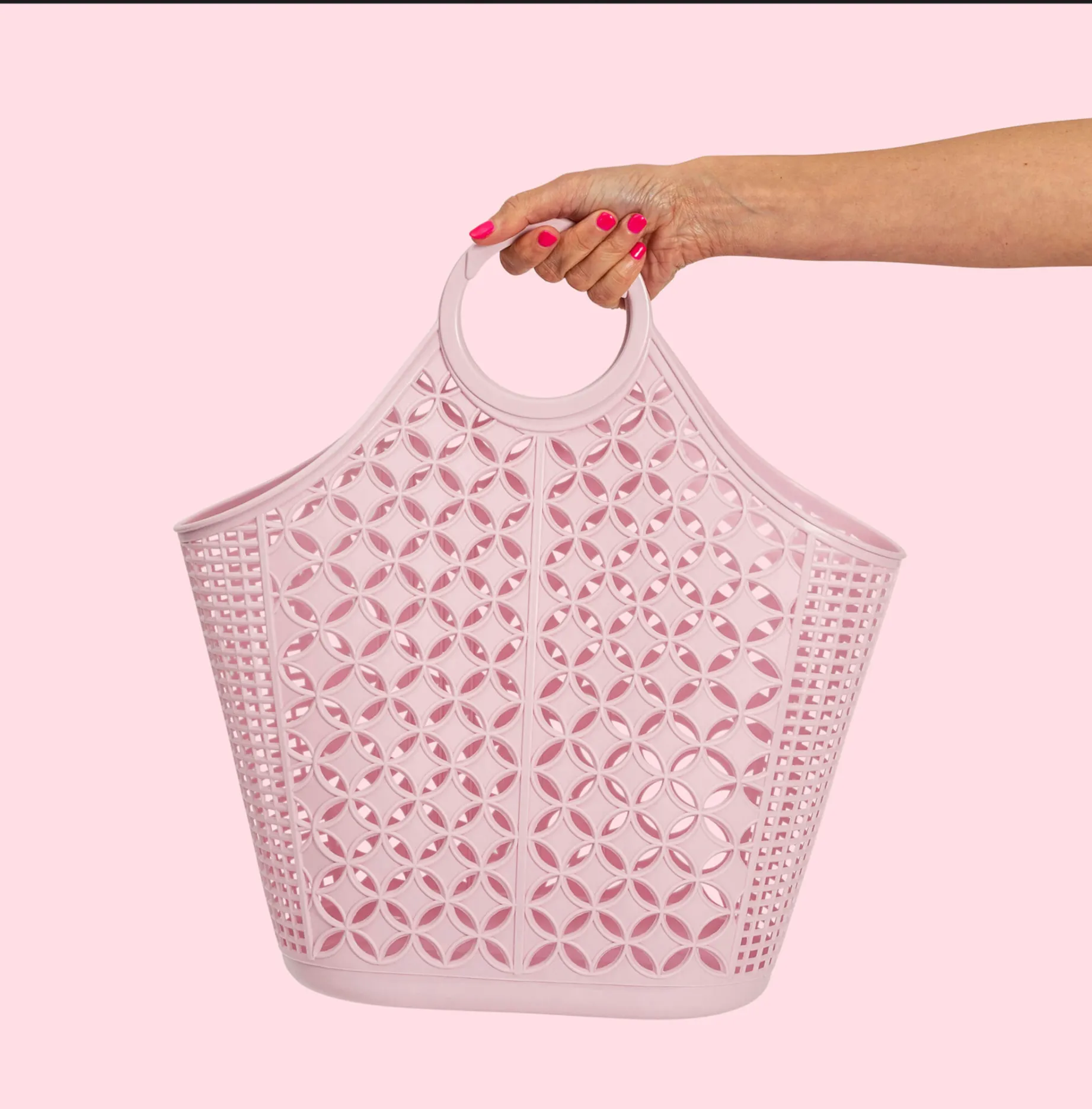 Pink Atomic Tote