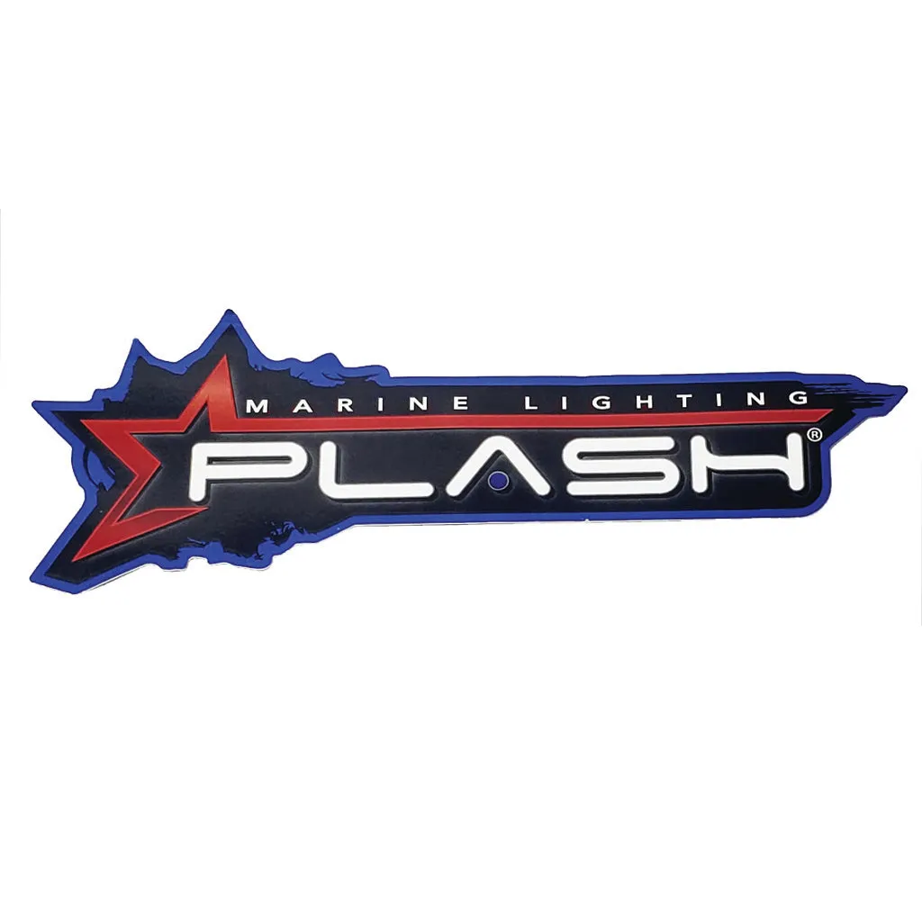 PlashLights Logo Decals