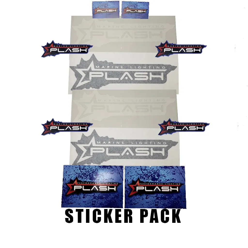 PlashLights Logo Decals