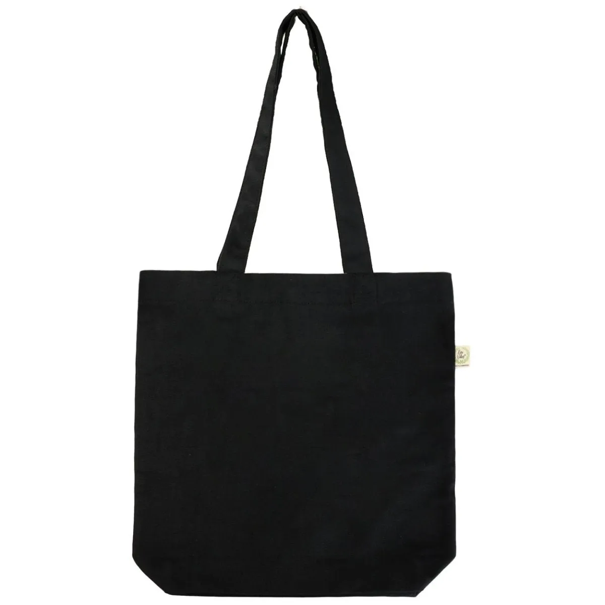 Premium Cotton Canvas Tote Bag- Aztec Black