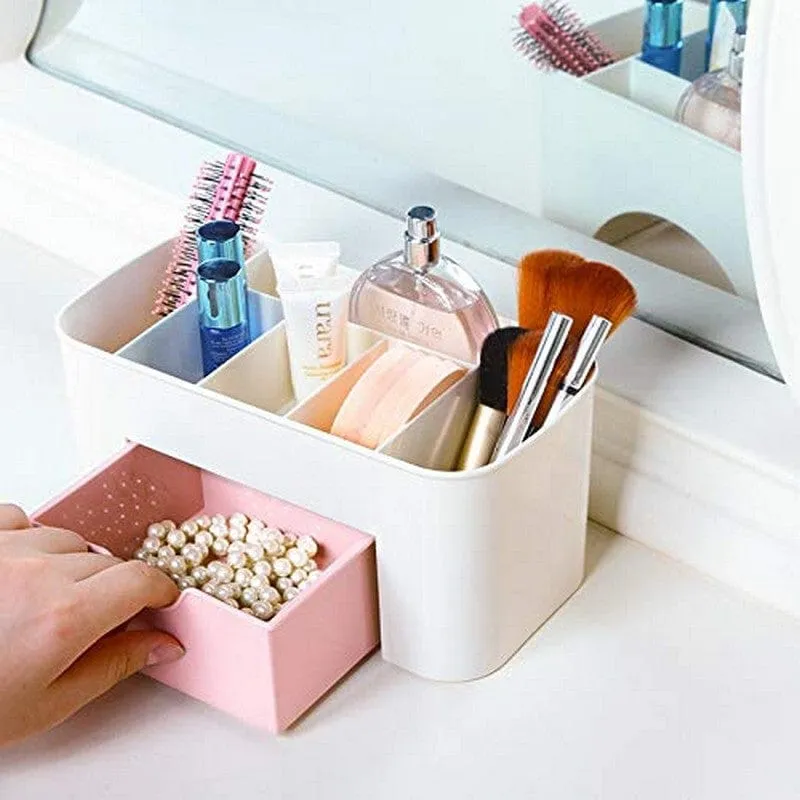 Saving Space Desktop Storage Case With Drawer