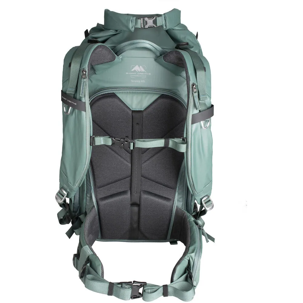 Summit Creative Large Rolltop Camera Backpack Tenzing 40L