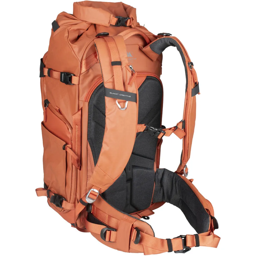 Summit Creative Large Rolltop Camera Backpack Tenzing 40L