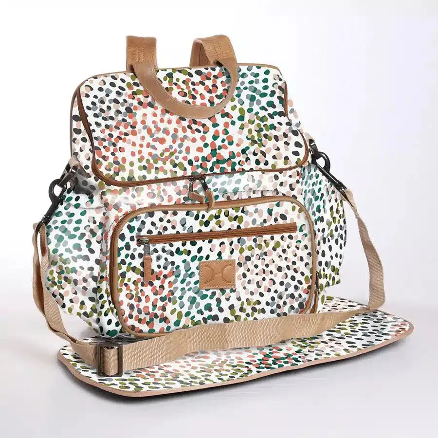 Thandana Laminated Fabric Nappy Backpack | Multiple Colour Options