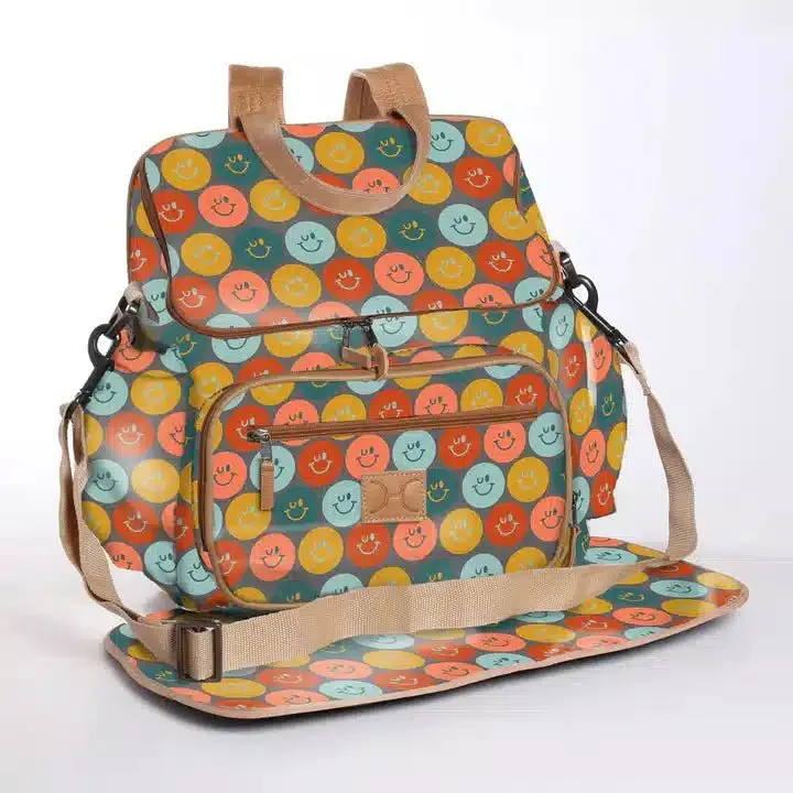 Thandana Laminated Fabric Nappy Backpack | Multiple Colour Options