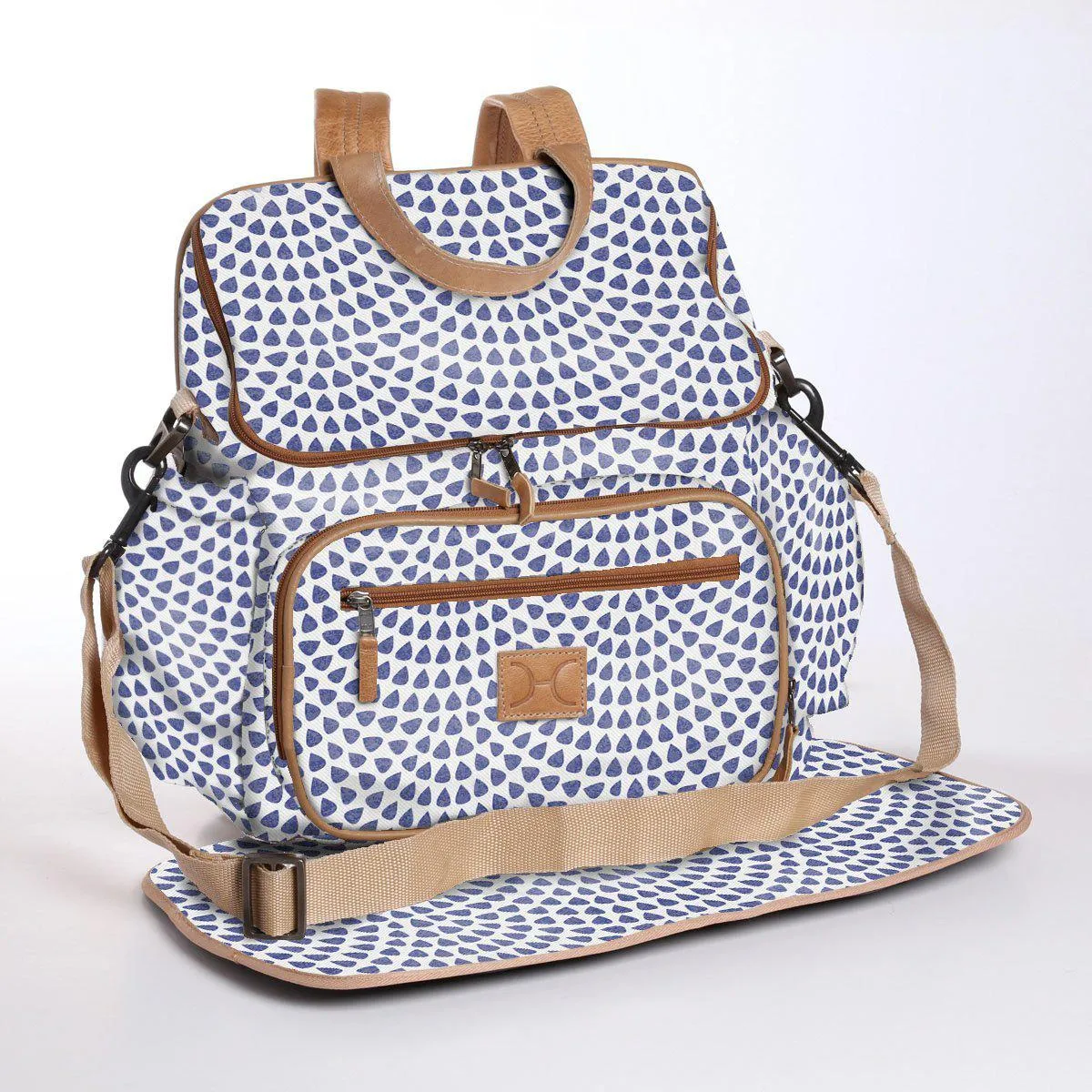 Thandana Laminated Fabric Nappy Backpack | Multiple Colour Options