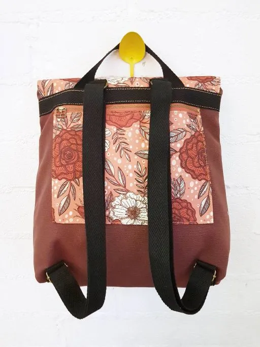 Upcycled Vegan Flap Backpacks by Numon In Various Colours