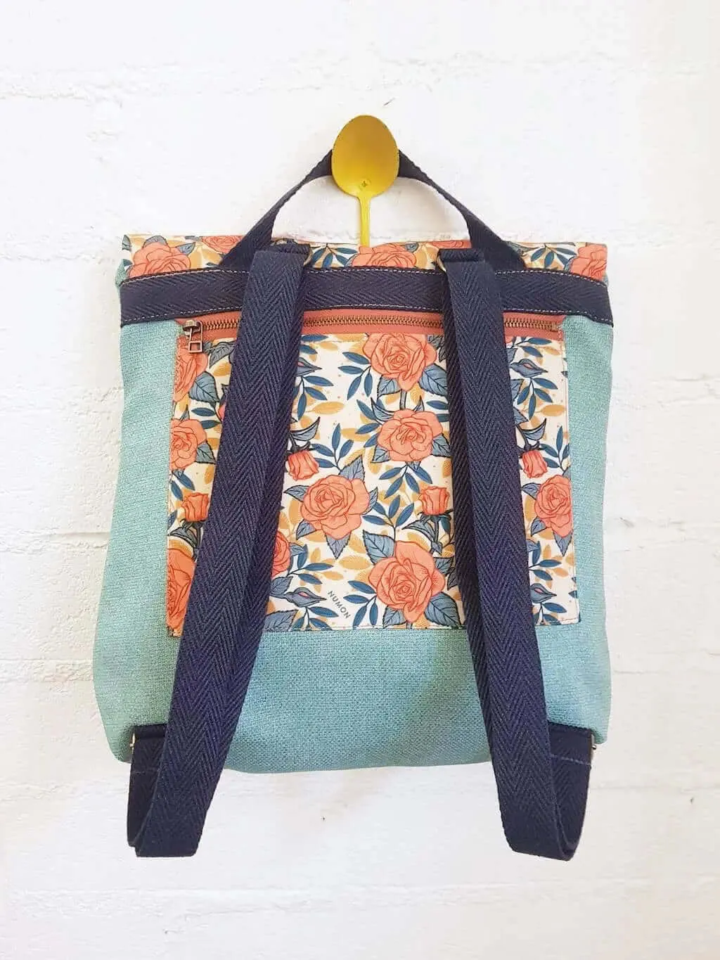 Upcycled Vegan Flap Backpacks by Numon In Various Colours