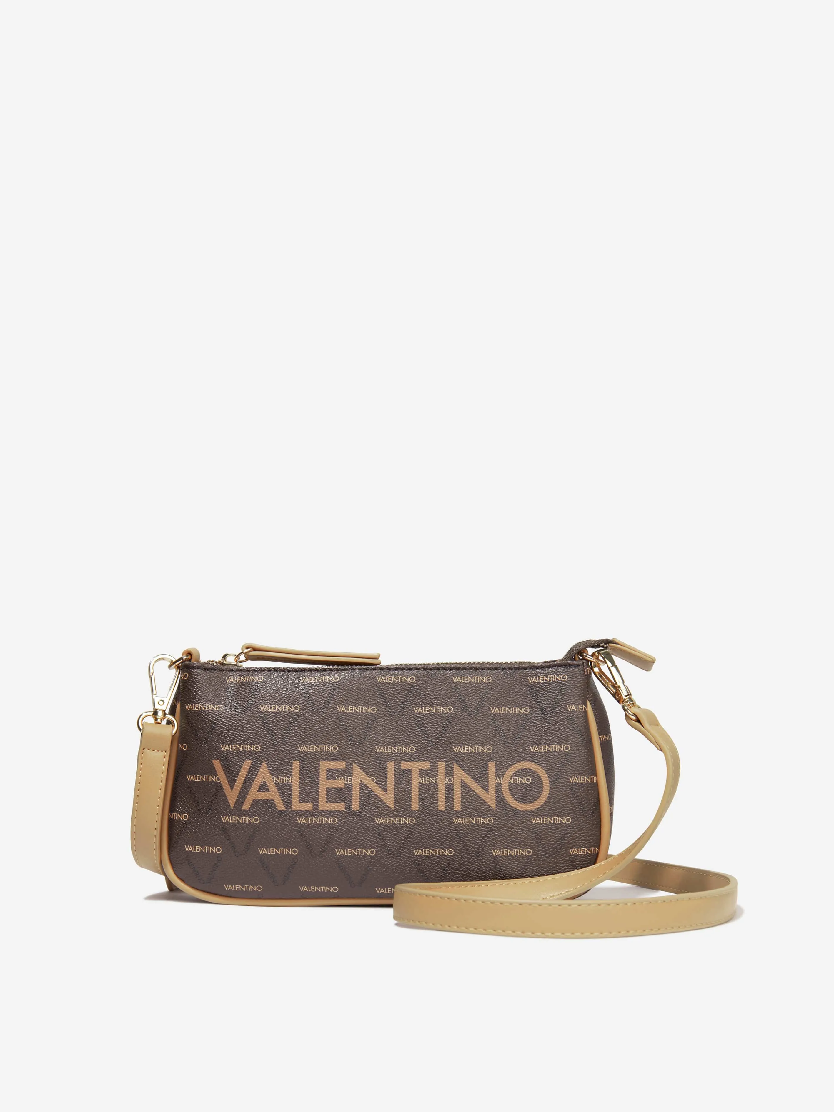 Valentino Girls Liuto Pochette in Brown