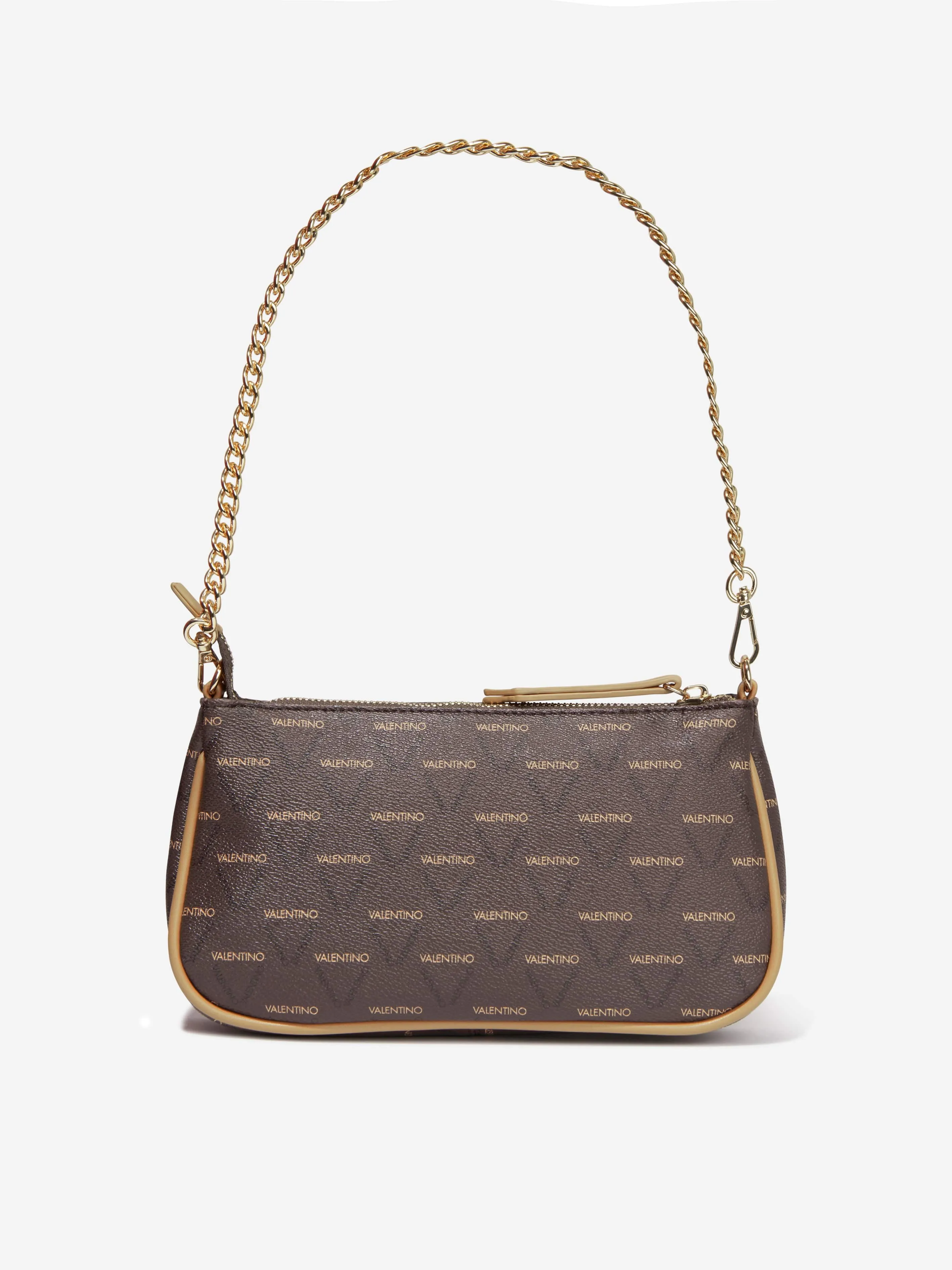 Valentino Girls Liuto Pochette in Brown