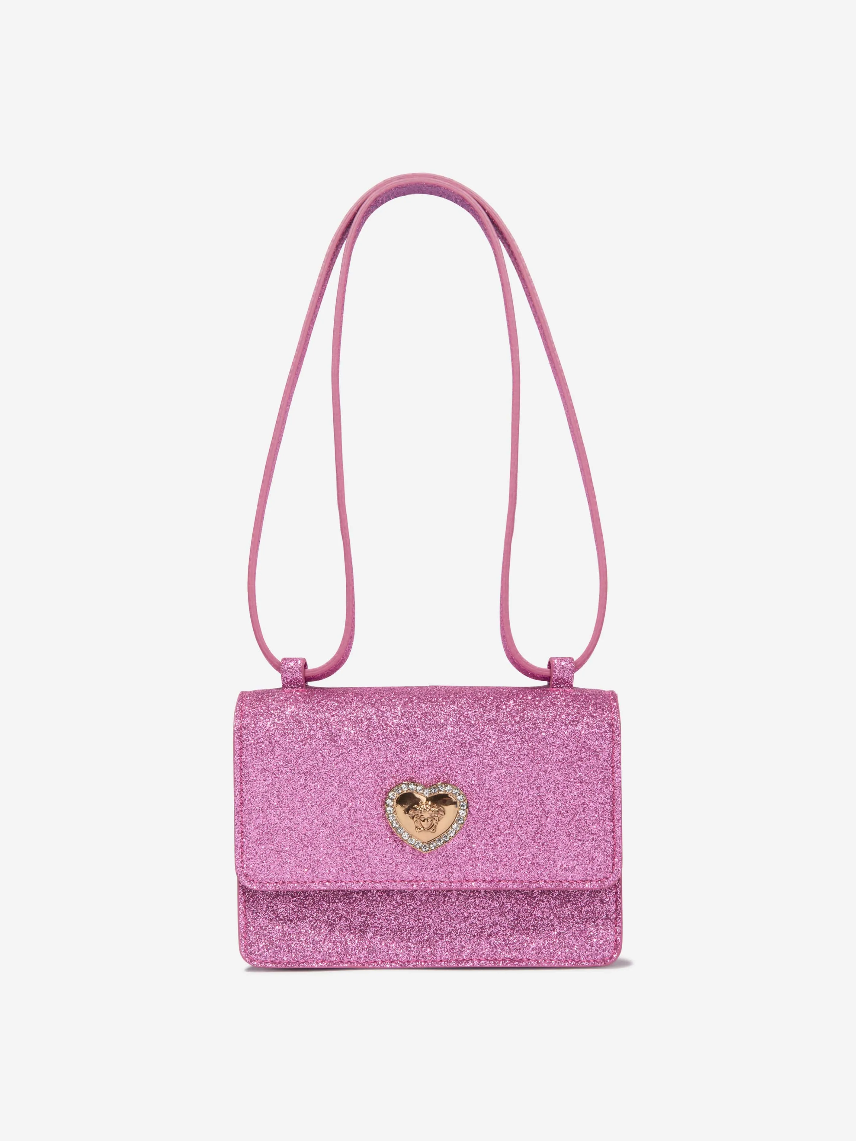 Versace Girls Medusa Shoulder Bag in Pink